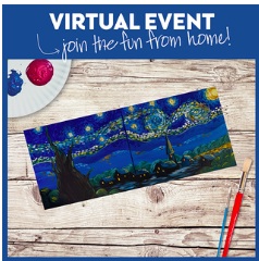 VIRTUAL EVENT! PAINT AT HOME!